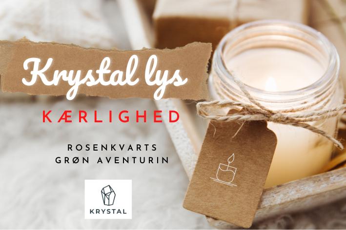 100% naturlige krystallys fra Mara Lights på Ærø