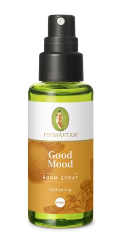 Good Mood økologisk Room Spray fra Primavera fås hos Saltlampen.dk