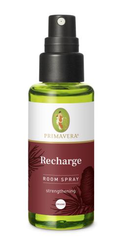 Recharge Room Spray fra Primavera fås hos Saltlampen.dk