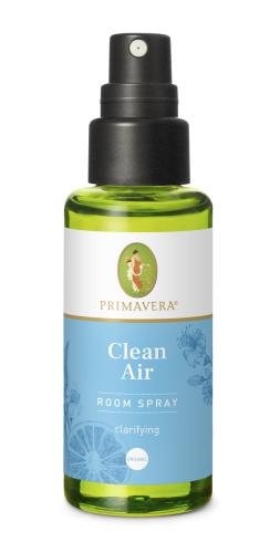 Clean Air økologisk Room Spray fra Primavera fås hos Saltlampen.dk